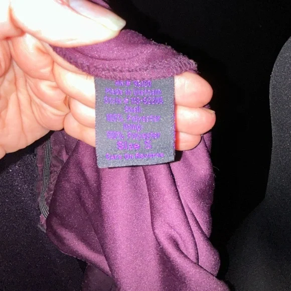 *RARE* Morbid Threads Purple and black Babydoll Dress - Picture 6 of 6